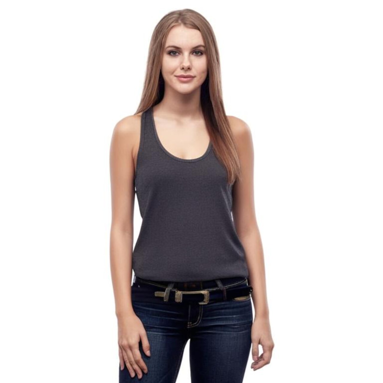 BELLA + CANVAS Women’s Jersey Racerback Tank – Sleeveless Top for Casual Wear